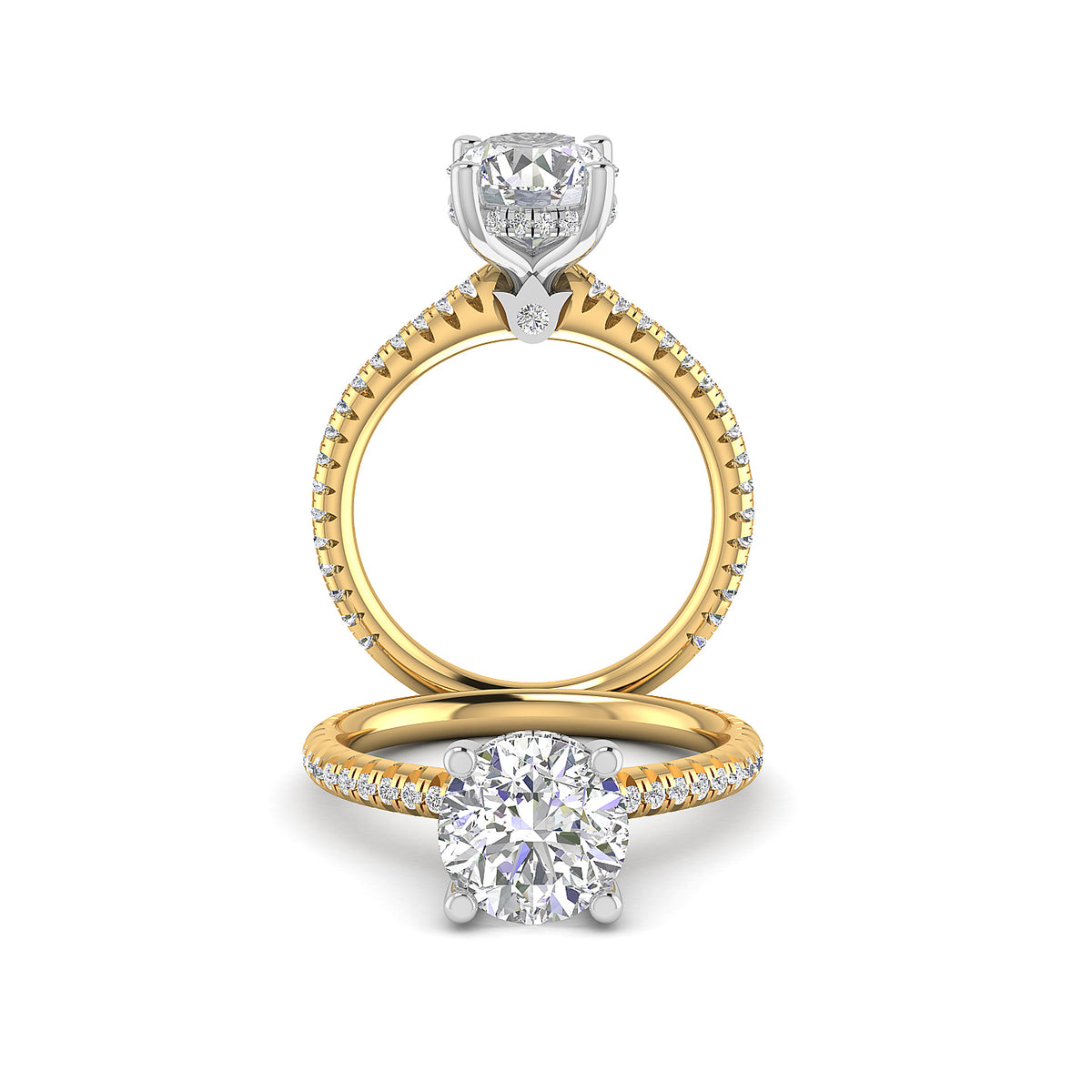 RENAISSANCE-999DBR-1.2 VERRAGIO Engagement Ring Birmingham Jewelry Verragio Jewelry | Diamond Engagement Ring RENAISSANCE-986R