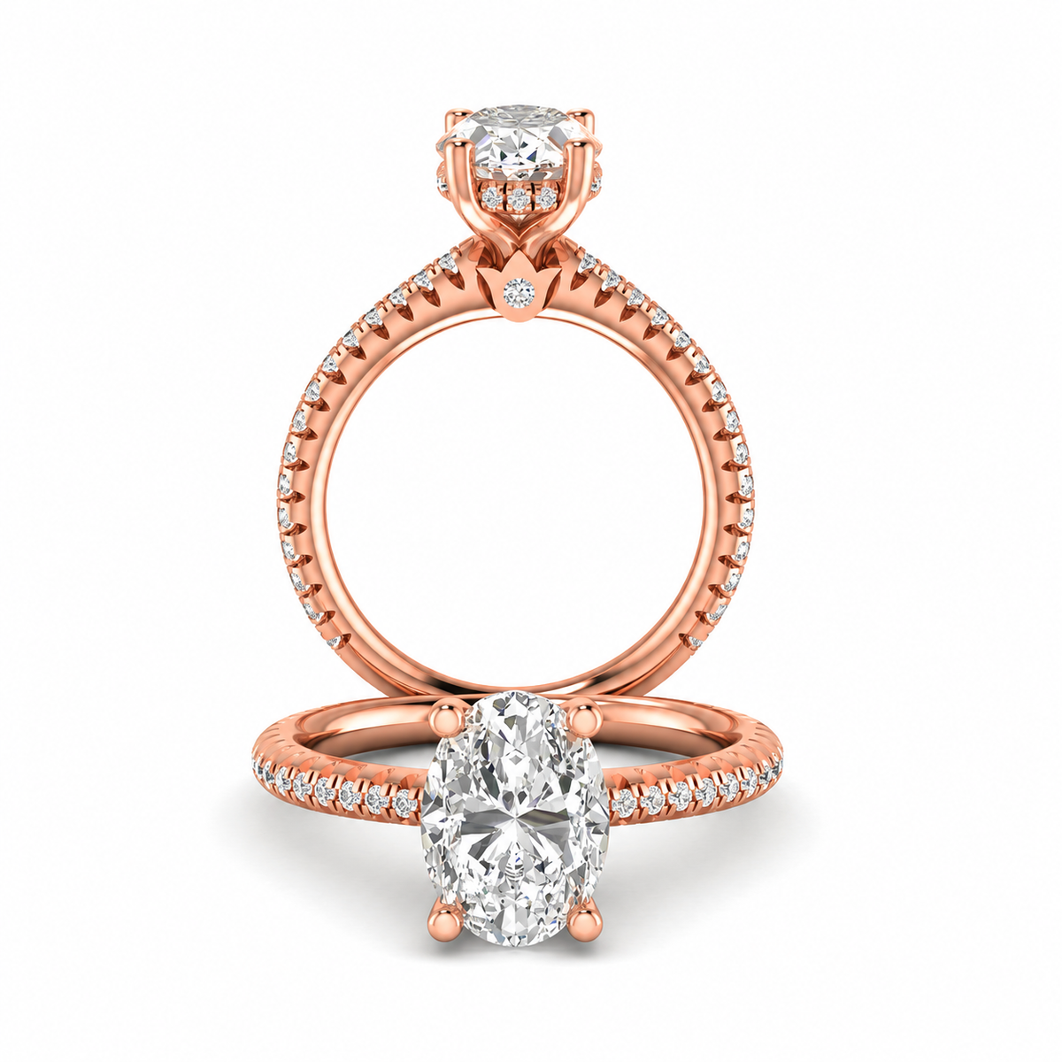 RENAISSANCE-999DBOV-1.2 VERRAGIO Engagement Ring Birmingham Jewelry Verragio Jewelry | Diamond Engagement Ring RENAISSANCE-986R