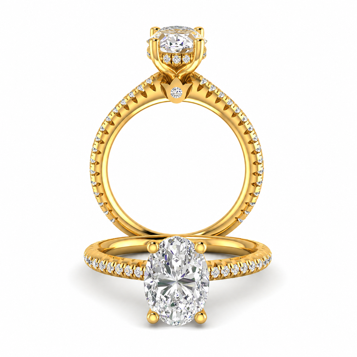 RENAISSANCE-999DBOV-1.2 VERRAGIO Engagement Ring Birmingham Jewelry Verragio Jewelry | Diamond Engagement Ring RENAISSANCE-986R