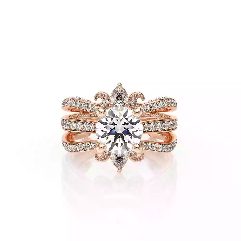 VANGUARD-2207R VERRAGIO Engagement Ring Birmingham Jewelry Verragio Jewelry | Diamond Engagement Ring Vanguard-2207R