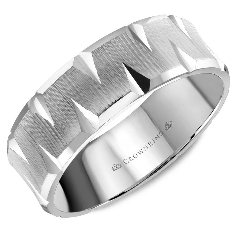 CrownRing WB-8077 CrownRing Men's Band Birmingham Jewelry 