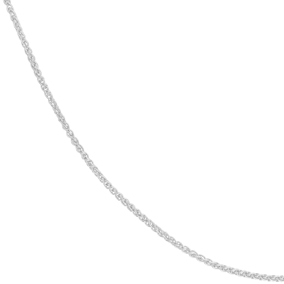 Birmingham Jewelry - 14K Gold 1.05mm Adjustable Wheat Chain with Lobster Lock - Birmingham Jewelry
