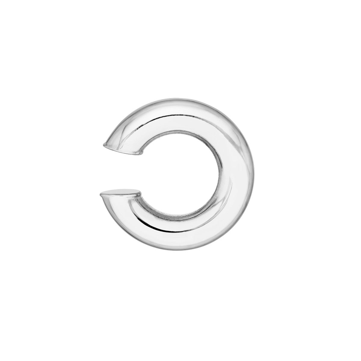 Birmingham Jewelry - 14K Gold 15.00mm Thick Tubular Cuff Earrings - Birmingham Jewelry