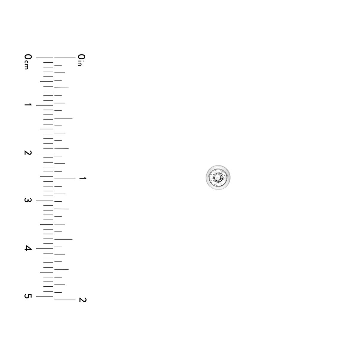 Birmingham Jewelry - 14K Gold 4.00mm 1/2tcw Round Diamond Stud Earrings - Birmingham Jewelry