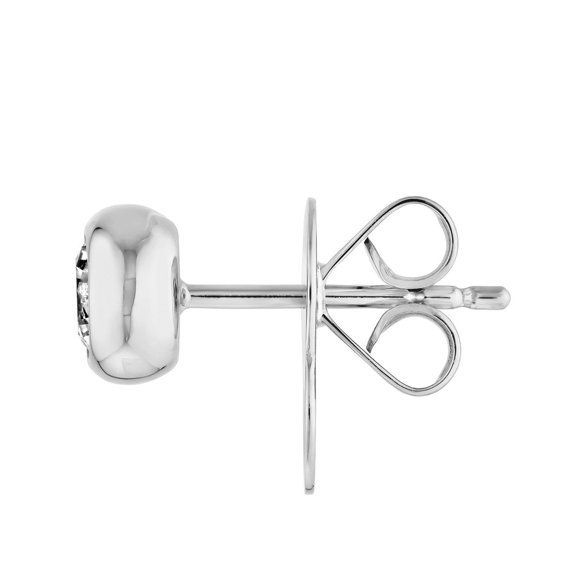 Birmingham Jewelry - 14K Gold 4.00mm 1/2tcw Round Diamond Stud Earrings - Birmingham Jewelry