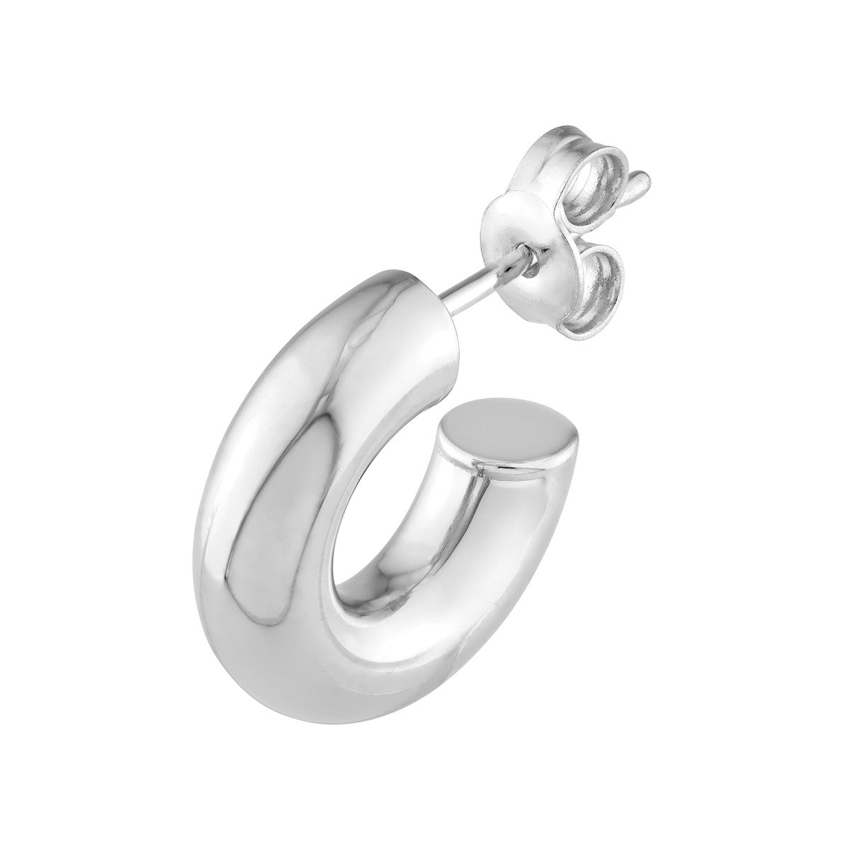 Birmingham Jewelry - 14K Gold 6.00mm ID Open Hoop Earrings - Birmingham Jewelry