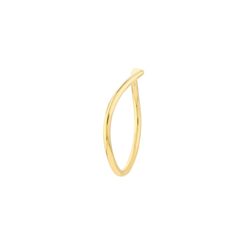 Birmingham Jewelry - 14K Gold Chevron Wire Ring - Birmingham Jewelry