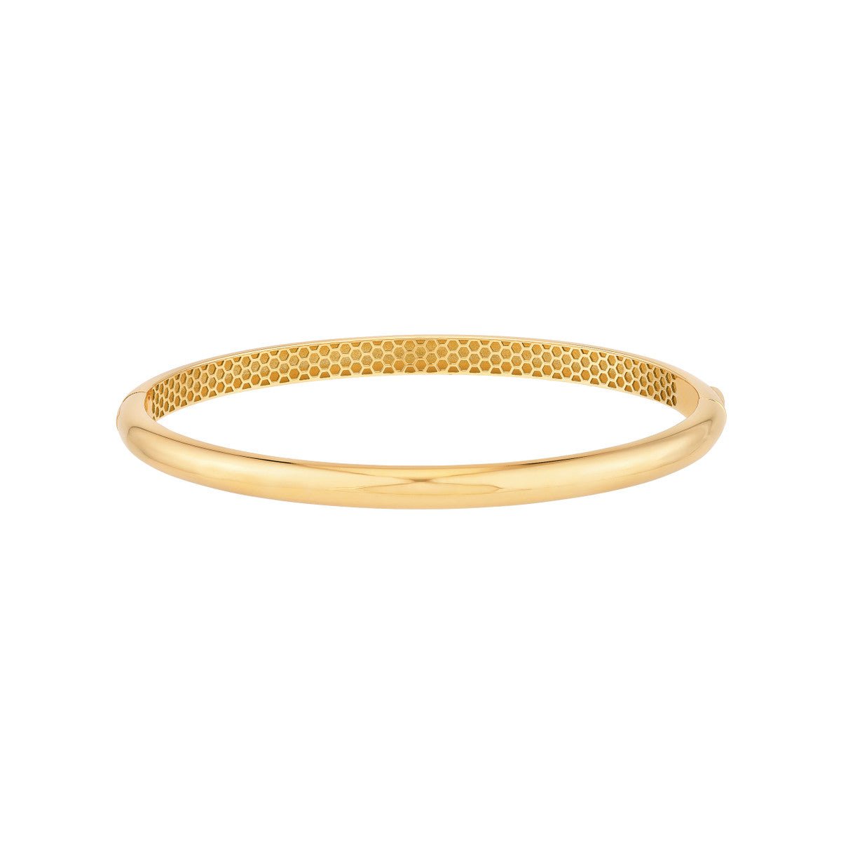Birmingham Jewelry - 14K Gold Classic Dome Bangle - Birmingham Jewelry