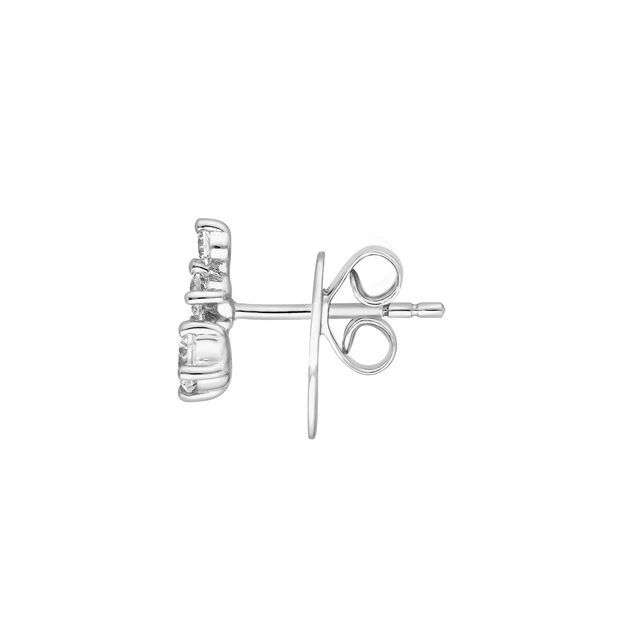 Birmingham Jewelry - 14K Gold Diamond Graduated Earrings - Birmingham Jewelry