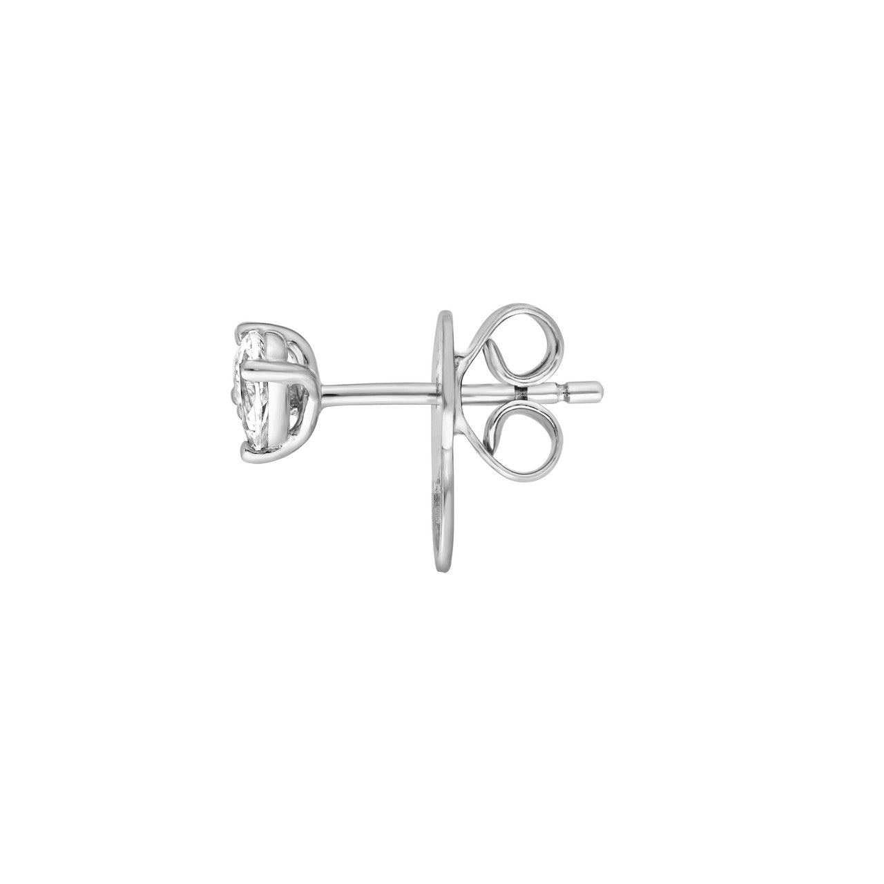 Birmingham Jewelry - 14K Gold Diamond Pear Stud Earrings - Birmingham Jewelry