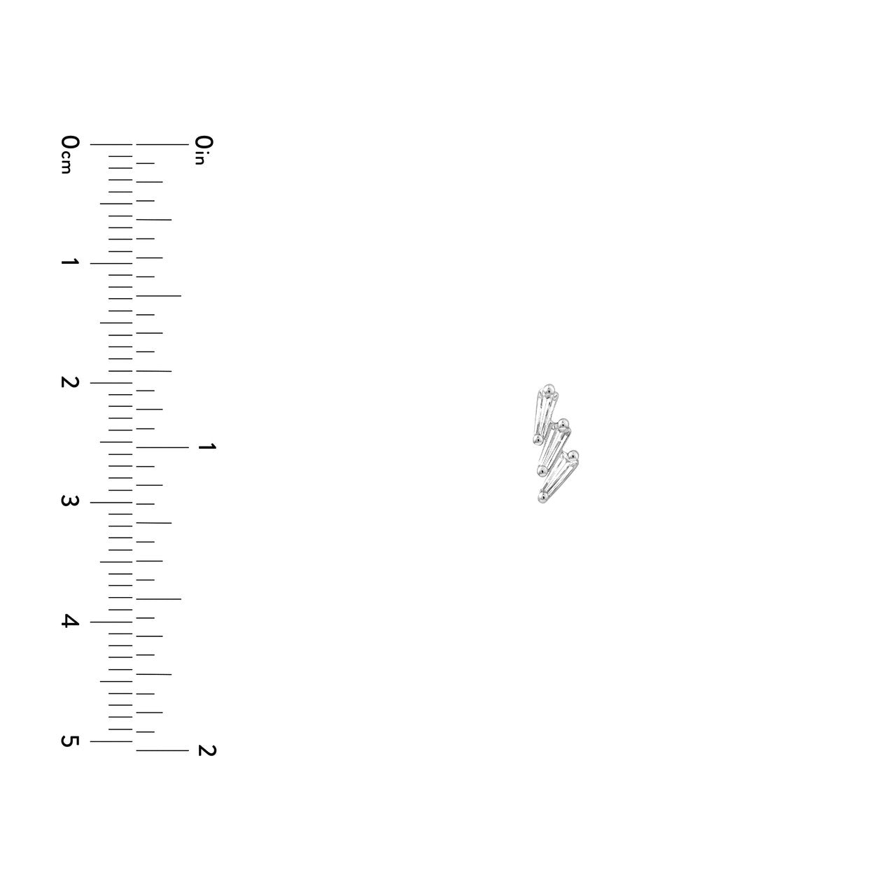 Birmingham Jewelry - 14K Gold Diamond Stacked Earrings - Birmingham Jewelry