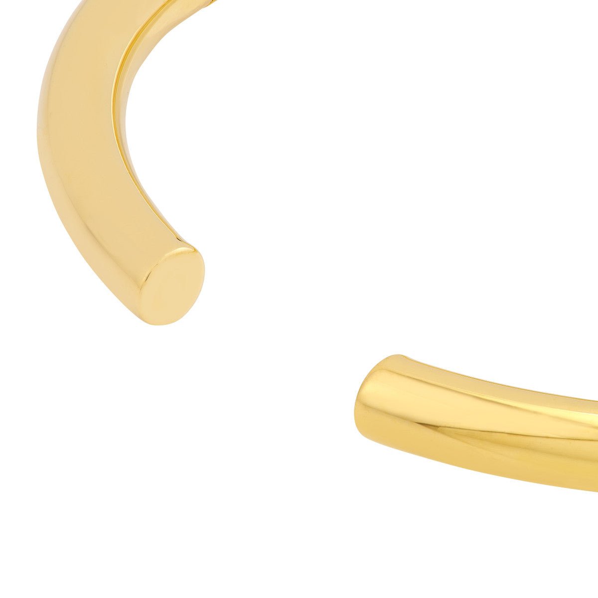 Birmingham Jewelry - 14K Gold Open Polished 5.00mm Bangle - Birmingham Jewelry
