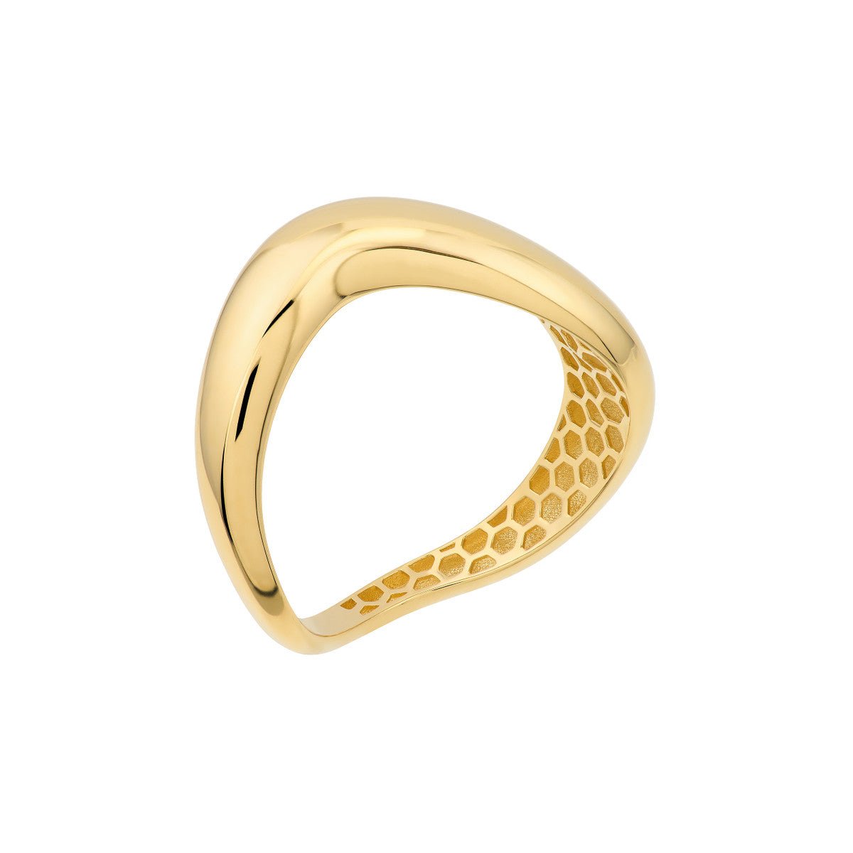 Birmingham Jewelry - 14K Gold Swirl Band Ring - Birmingham Jewelry