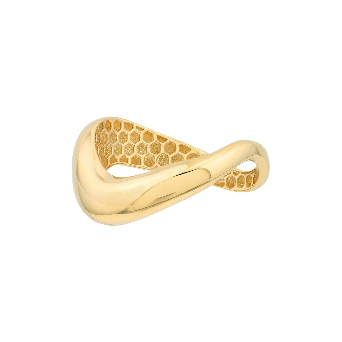 Birmingham Jewelry - 14K Gold Swirl Band Ring - Birmingham Jewelry