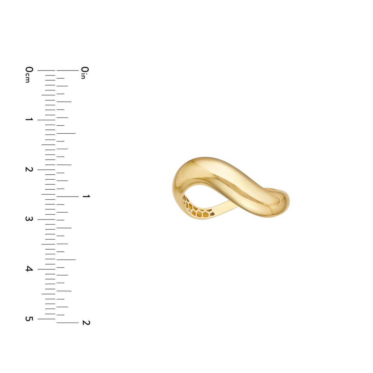 Birmingham Jewelry - 14K Gold Swirl Band Ring - Birmingham Jewelry