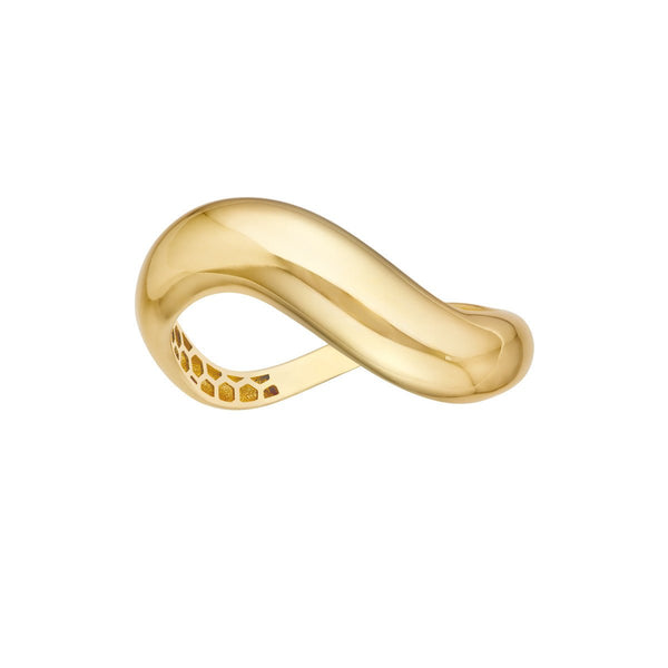 Birmingham Jewelry - 14K Gold Swirl Band Ring - Birmingham Jewelry