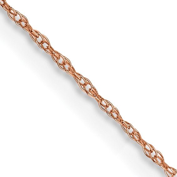 Birmingham Jewelry - 14k Rose Gold Baby Rope Chain - Birmingham Jewelry