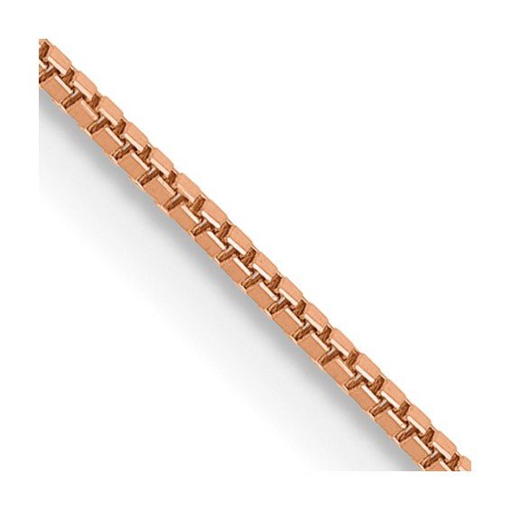 Birmingham Jewelry - 14K Rose Gold Box Chain - Birmingham Jewelry