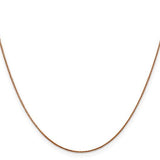 Birmingham Jewelry - 14K Rose Gold Diamond Cut Spiga Chain - Birmingham Jewelry