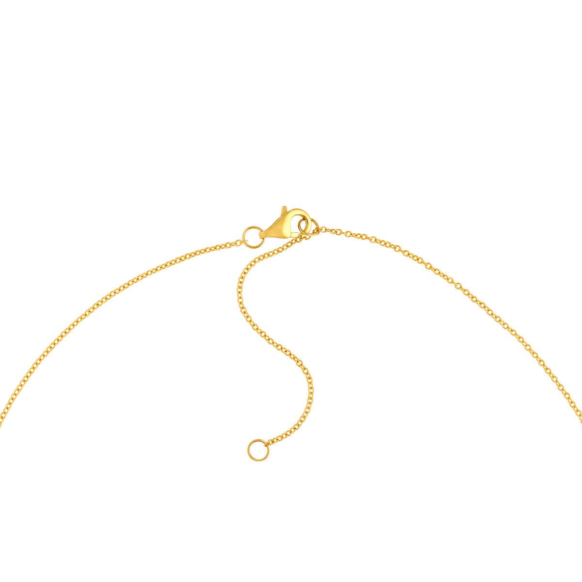 Birmingham Jewelry - 14K Two Tone Gold Diamond Pave Heart Necklace (0.5tcw) - Birmingham Jewelry