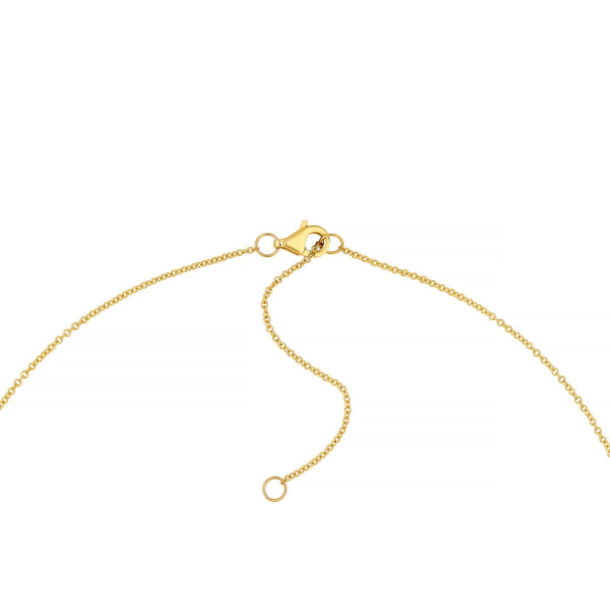 Birmingham Jewelry - 14K Two - Tone Gold Diamond Pave Heart Necklace - Birmingham Jewelry