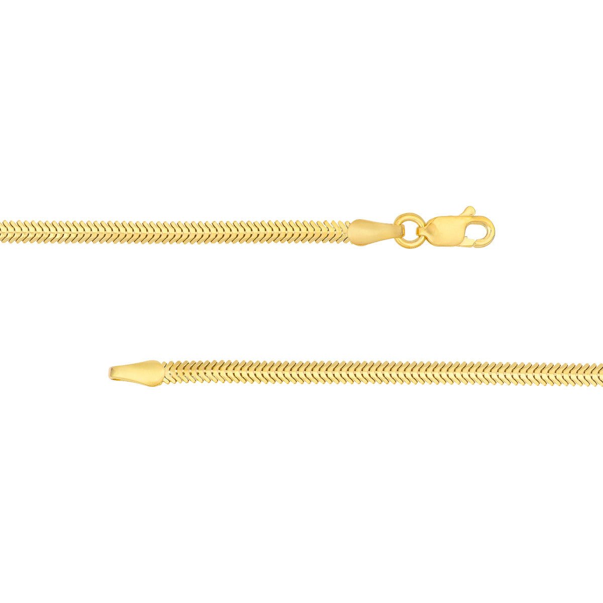 14K Two Tone Gold Diamond Pendant Snake Necklace Birmingham Jewelry Necklace Birmingham Jewelry 
