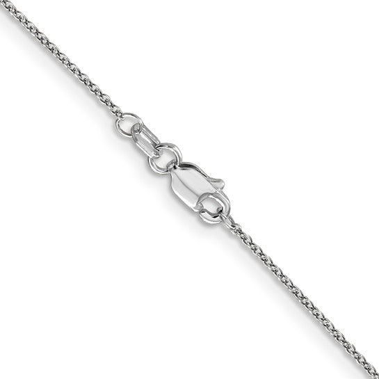 Birmingham Jewelry - 14K White Gold Cable Chain Necklaces - Birmingham Jewelry