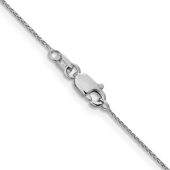 Birmingham Jewelry - 14K White Gold Diamond Cut Spiga Chain - Birmingham Jewelry