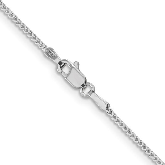 Birmingham Jewelry - 14K White Gold Franco Chain - Birmingham Jewelry