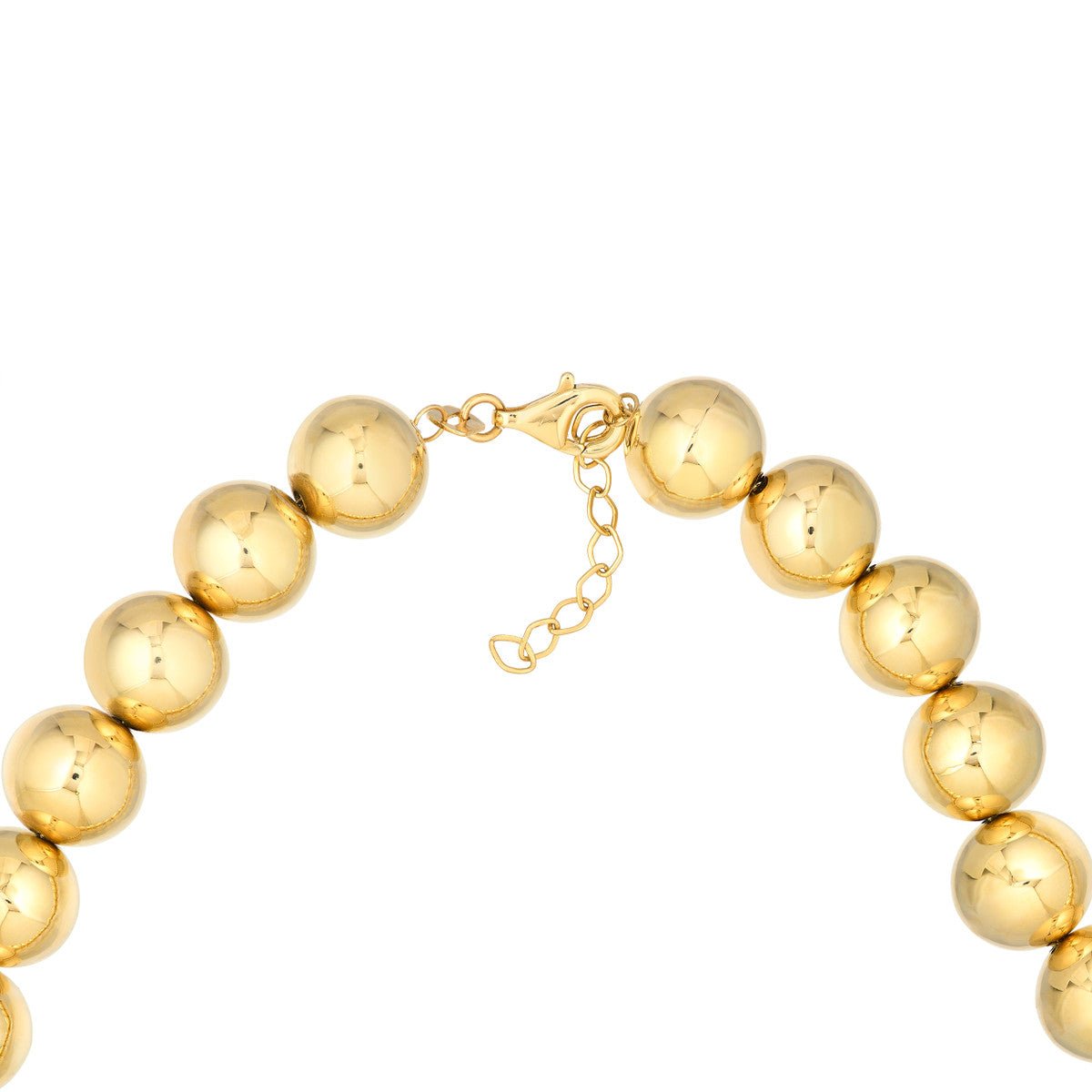 14K Yellow Gold 10.00mm Beaded Bracelet Birmingham Jewelry Bracelet Birmingham Jewelry 