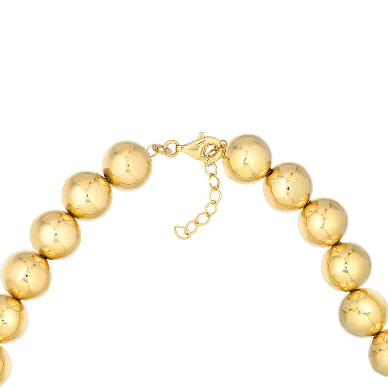 Birmingham Jewelry - 14K Yellow Gold 10.00mm Beaded Bracelet - Birmingham Jewelry