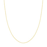 Birmingham Jewelry - 14K Yellow Gold 1.05mm Open Cable Chain - Birmingham Jewelry