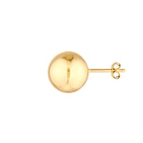 Birmingham Jewelry - 14K Yellow Gold 12.00mm Ball Stud Earrings - Birmingham Jewelry