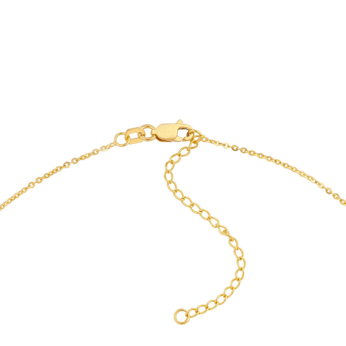 Birmingham Jewelry - 14K Yellow Gold 1/20tcw Diamond Arrow Pendant Necklace - Birmingham Jewelry