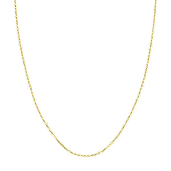 Birmingham Jewelry - 14K Yellow Gold 1.60mm Open Cable Chain - Birmingham Jewelry