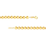 Birmingham Jewelry - 14K Yellow Gold 6.00mm Beaded Bracelet - Birmingham Jewelry