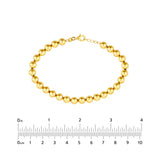 Birmingham Jewelry - 14K Yellow Gold 6.00mm Beaded Bracelet - Birmingham Jewelry