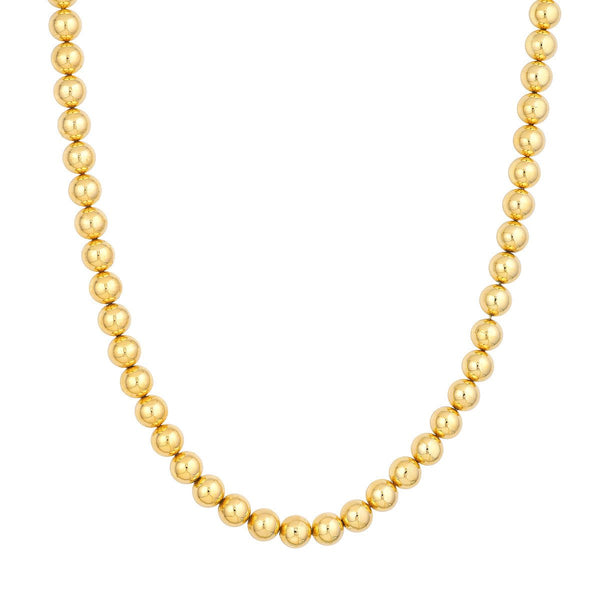 Birmingham Jewelry - 14K Yellow Gold 8.00mm Beaded Chain - Birmingham Jewelry