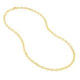 Birmingham Jewelry - 14K Yellow Gold Alternating Link Chain - Birmingham Jewelry