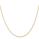 Birmingham Jewelry - 14k Yellow Gold Baby Rope Chain - Birmingham Jewelry