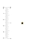 Birmingham Jewelry - 14K Yellow Gold Black Enamel Star Stud Earrings - Birmingham Jewelry