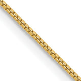 Birmingham Jewelry - 14K Yellow Gold Box Chain - Birmingham Jewelry