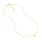 Birmingham Jewelry - 14K Yellow Gold Diamond Bezel Bead Necklace - Birmingham Jewelry