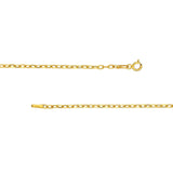 Birmingham Jewelry - 14K Yellow Gold Diamond Circle Trio Necklace - Birmingham Jewelry