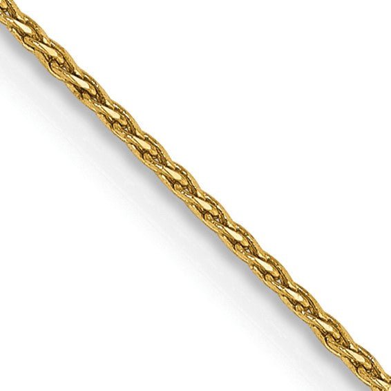 Birmingham Jewelry - 14K Yellow Gold Diamond - Cut Parisian Wheat Chain - Birmingham Jewelry