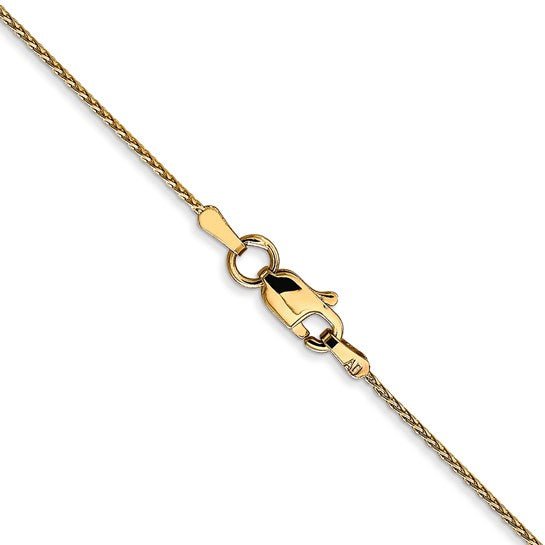 Birmingham Jewelry - 14K Yellow Gold Diamond - Cut Parisian Wheat Chain - Birmingham Jewelry