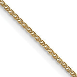 Birmingham Jewelry - 14K Yellow Gold Diamond Cut Spiga Chain - Birmingham Jewelry