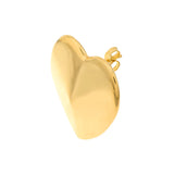 Birmingham Jewelry - 14K Yellow Gold Extra Large Puffy Heart Earrings - Birmingham Jewelry