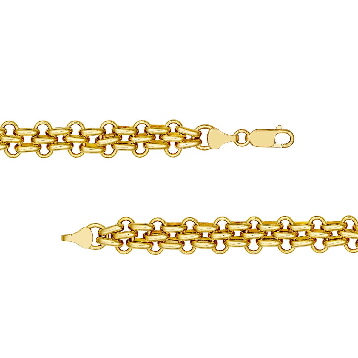 Birmingham Jewelry - 14K Yellow Gold Fancy Fantasy Bracelet - Birmingham Jewelry