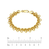 Birmingham Jewelry - 14K Yellow Gold Fancy Fantasy Bracelet - Birmingham Jewelry